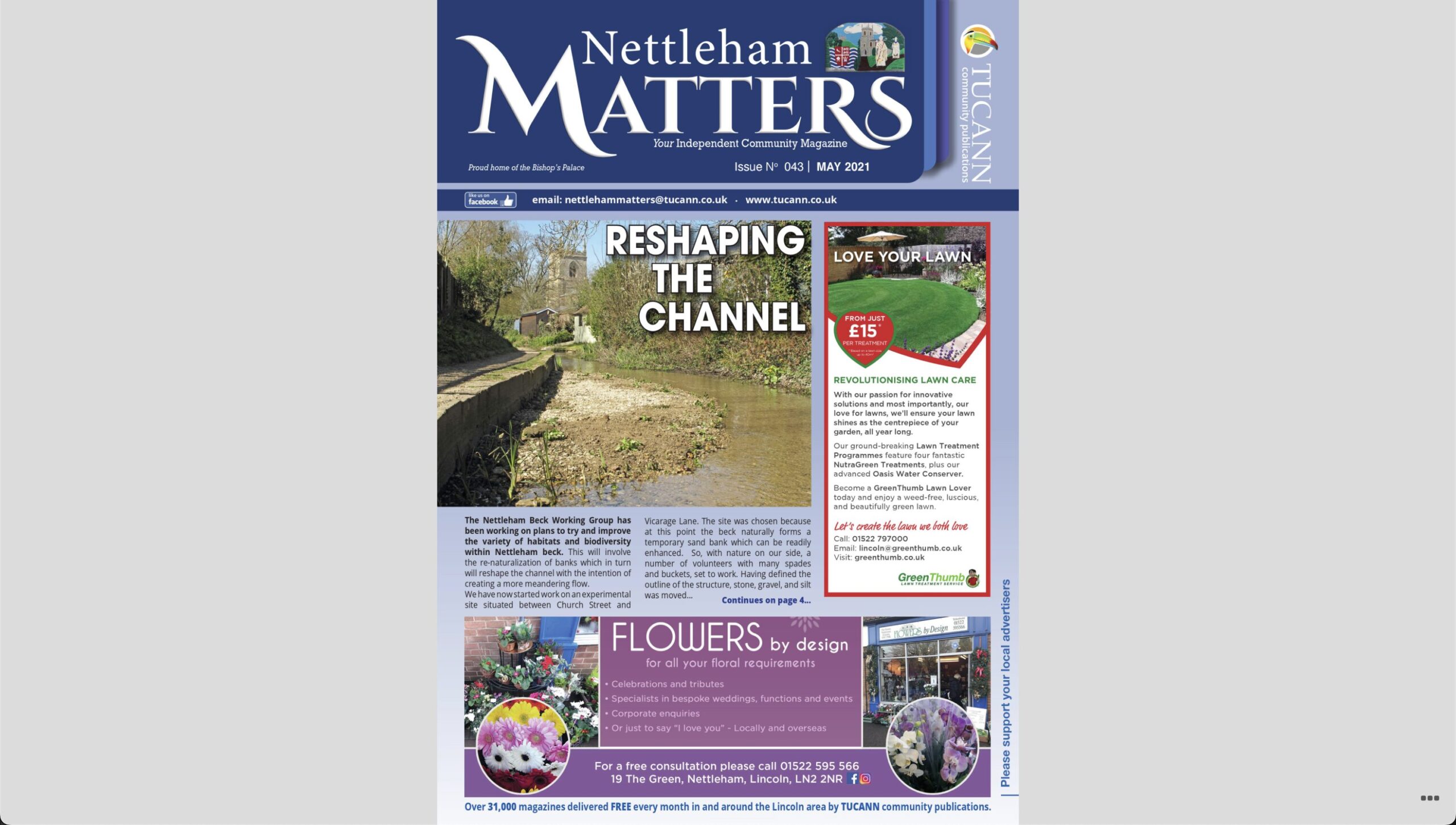 Hook's Helping Hands features in Nettleham Matters